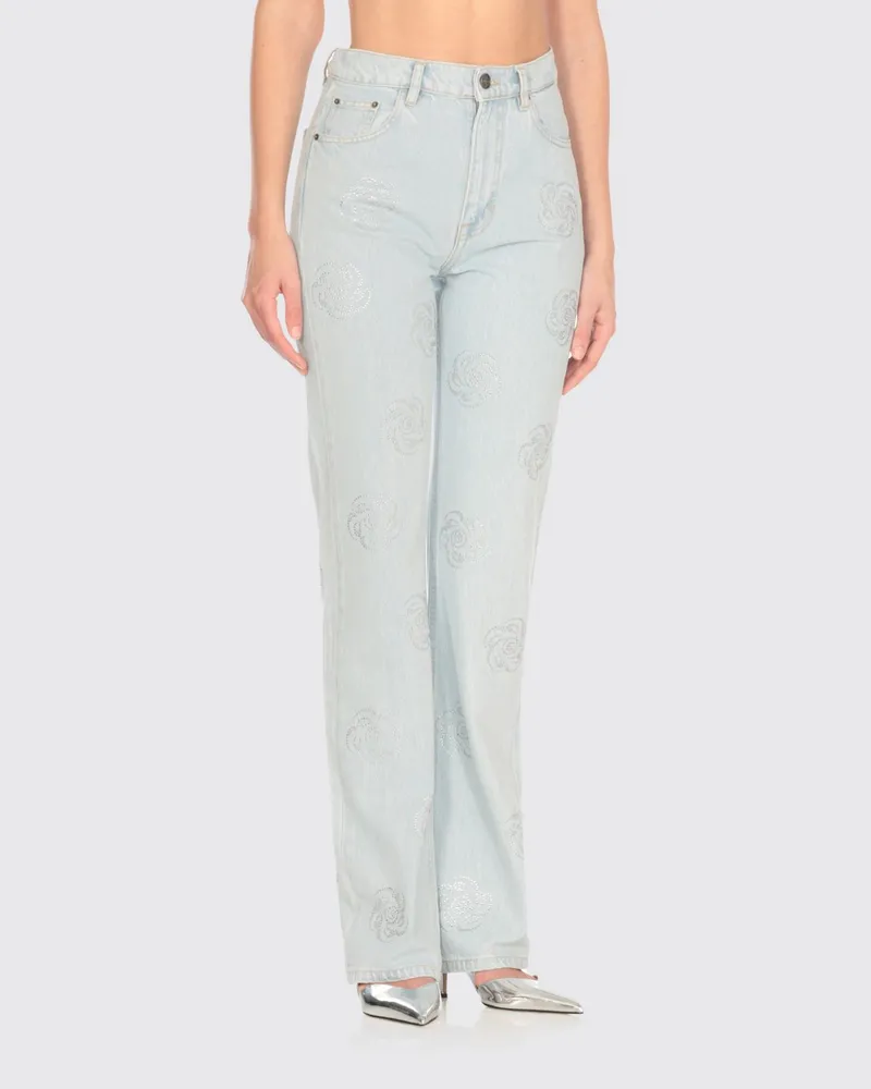 ROTATE Birger Christensen Jeans damen Hellblau