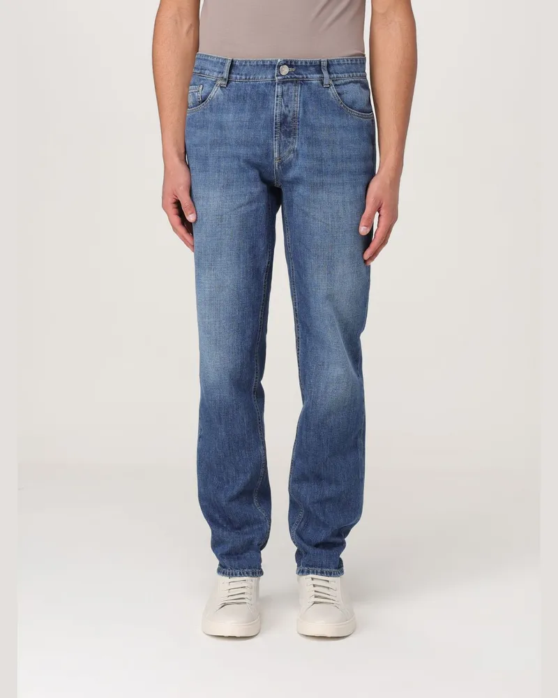 Brunello Cucinelli Jeans herren Blau