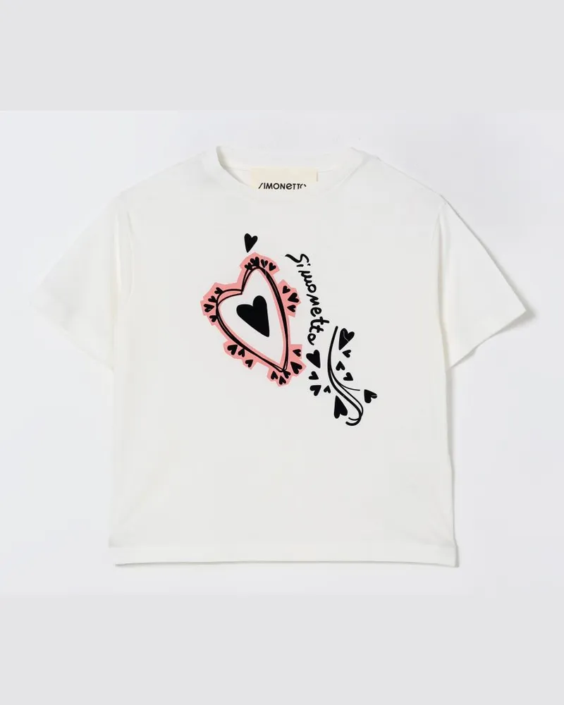 Simonetta T-shirt kinder Ivory