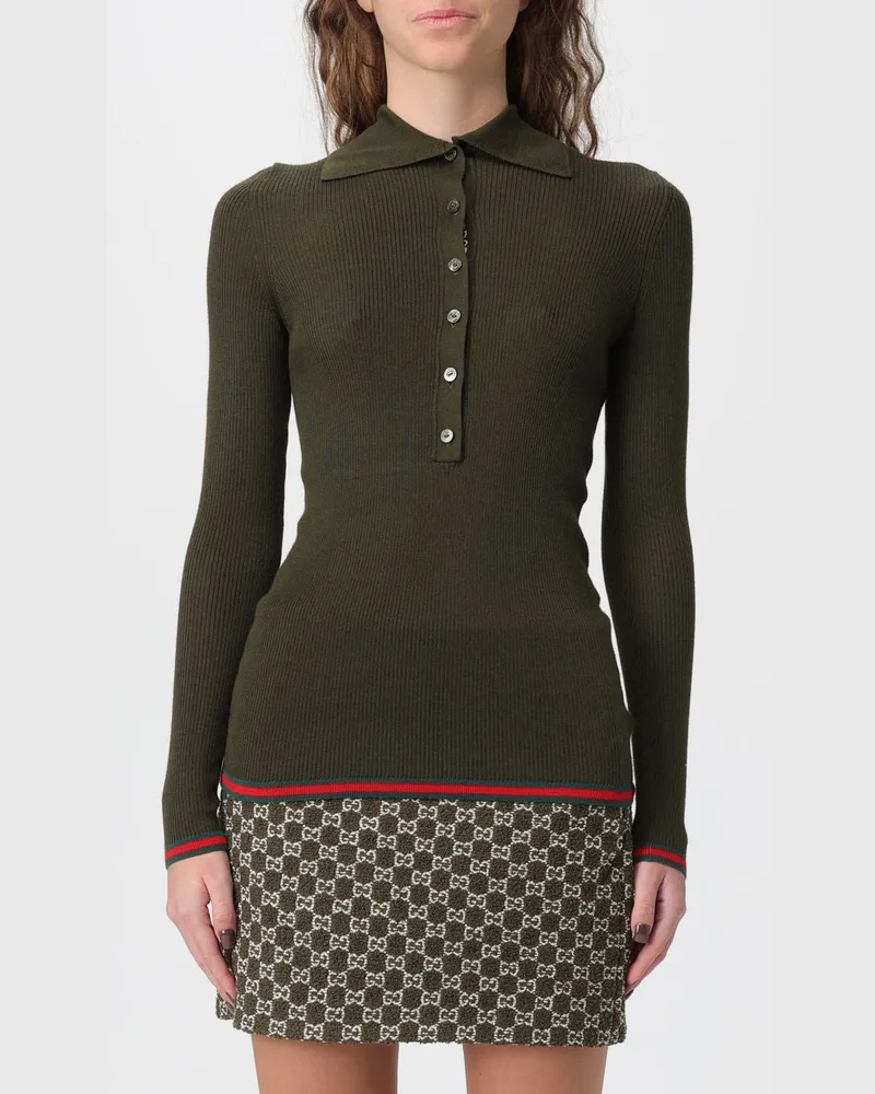 Gucci Pullover damen Waldgrün