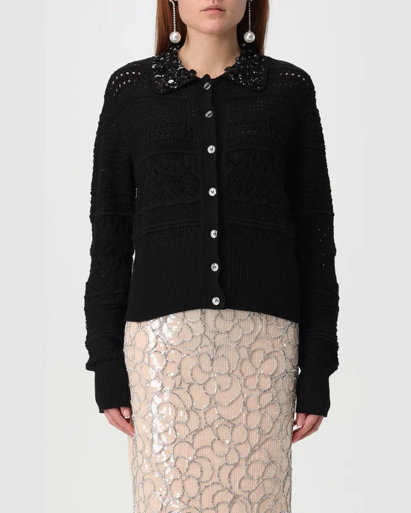 Des Phemmes Strickjacke damen Schwarz