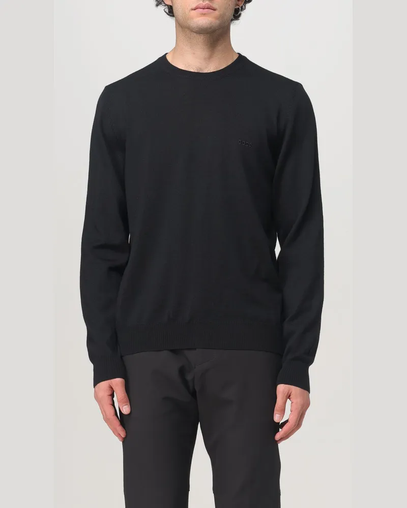 HUGO BOSS Pullover herren Schwarz