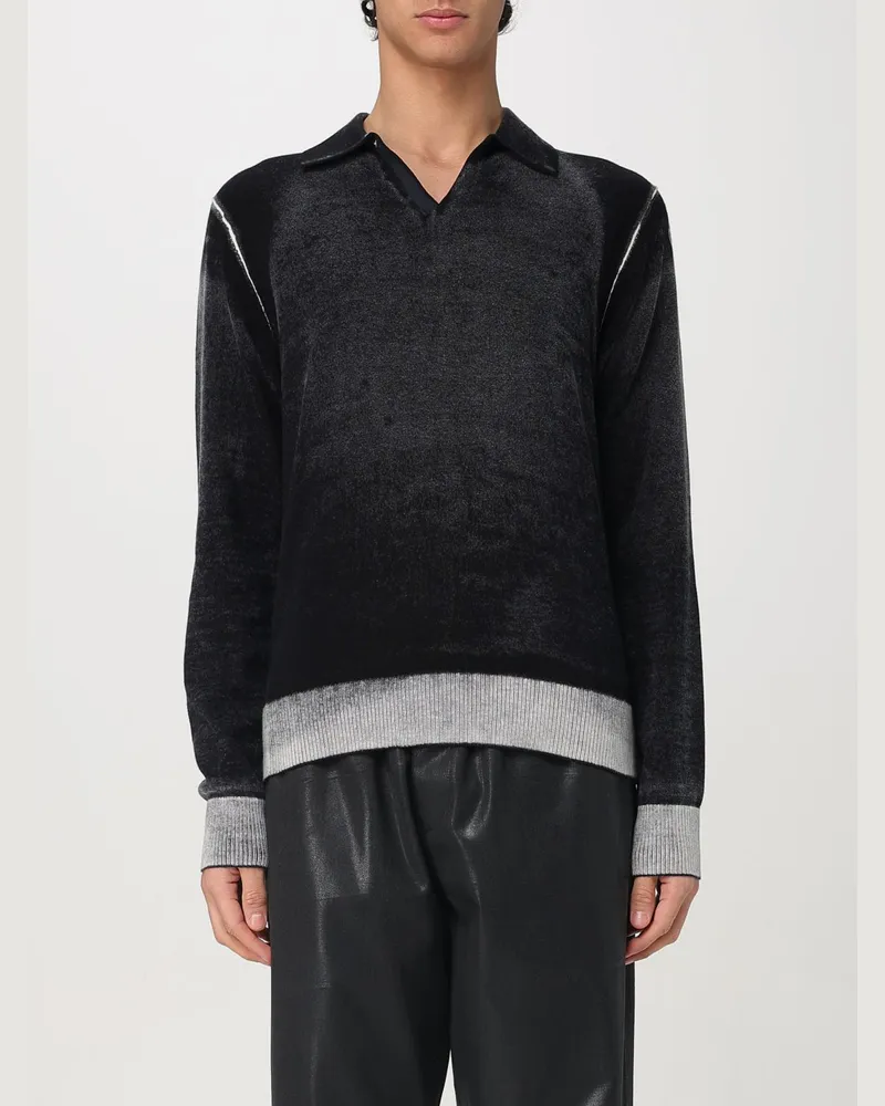 Diesel Pullover herren Schwarz