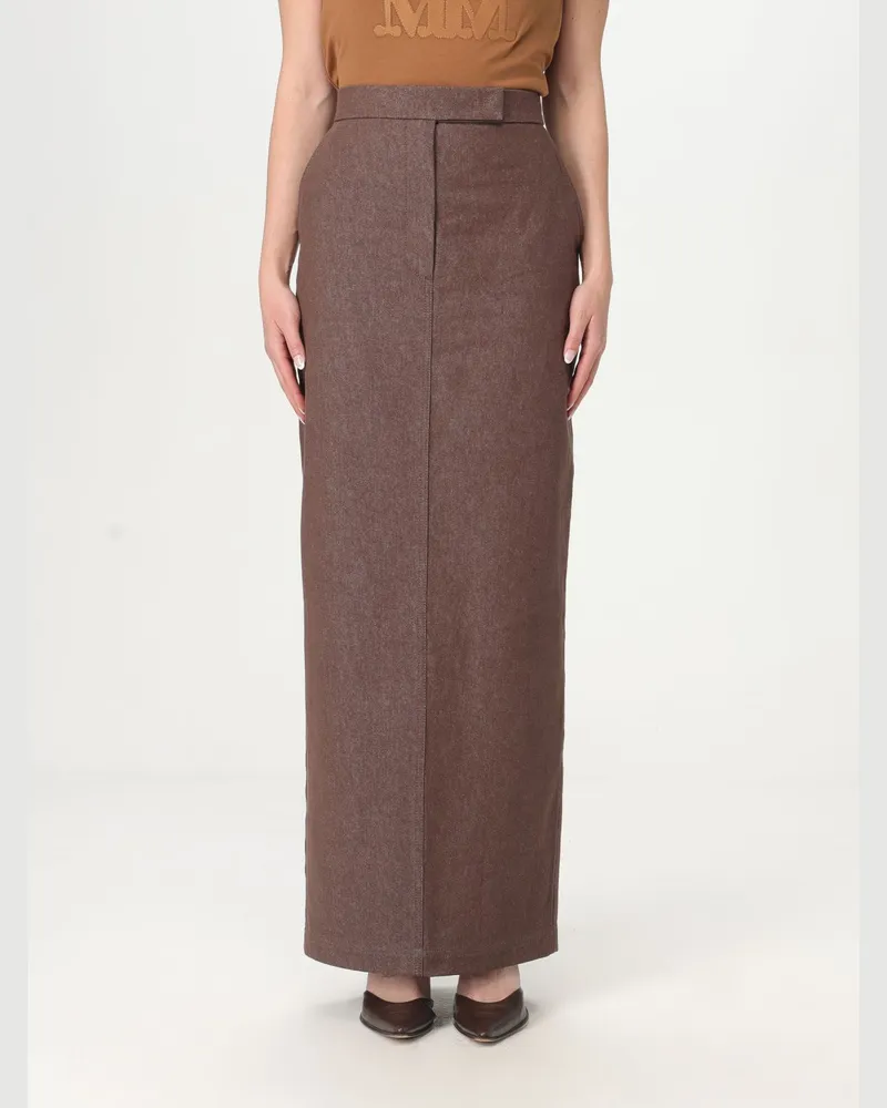 Max Mara Rock damen Braun