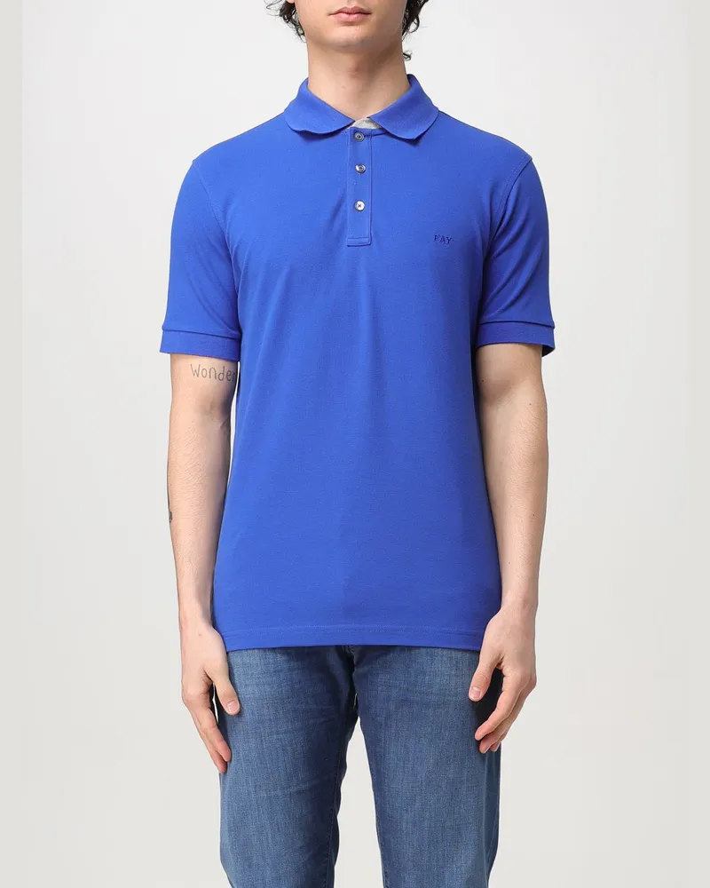 Fay Polo herren Blau