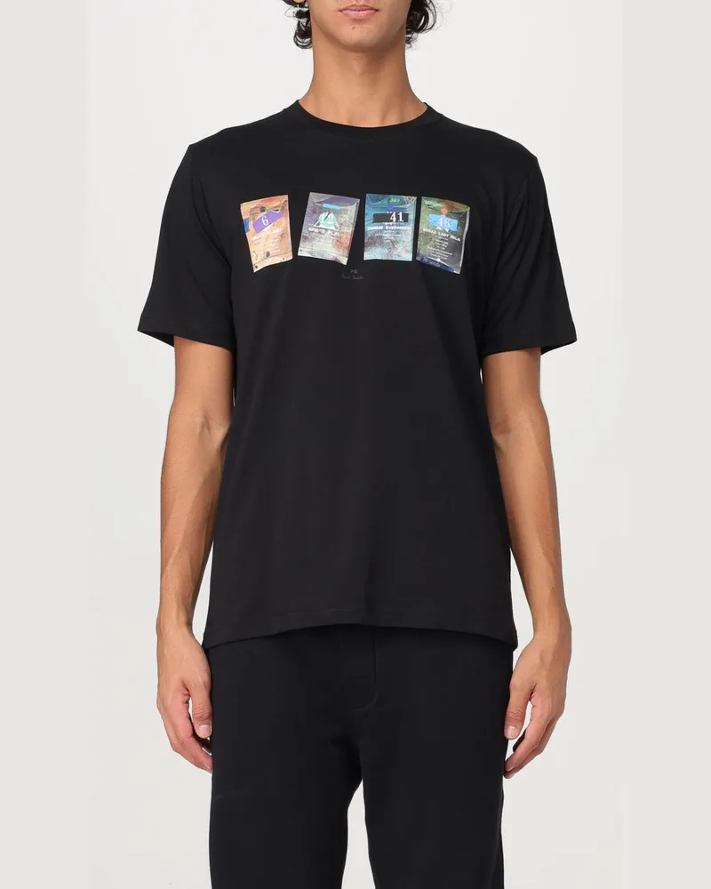 Paul Smith T-shirt herren Schwarz