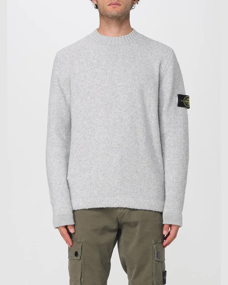 Stone Island Pullover herren Grau
