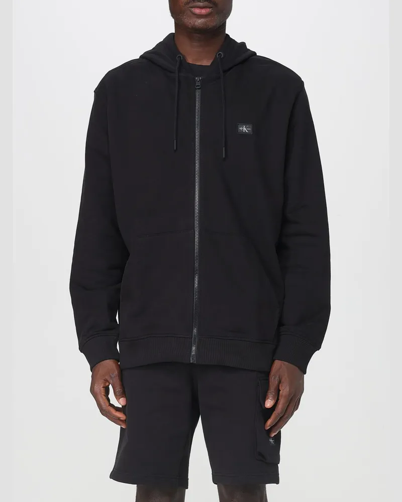 Calvin Klein Sweatshirt herren Schwarz