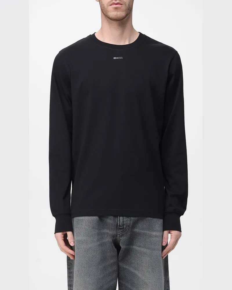 Diesel T-shirt herren Schwarz