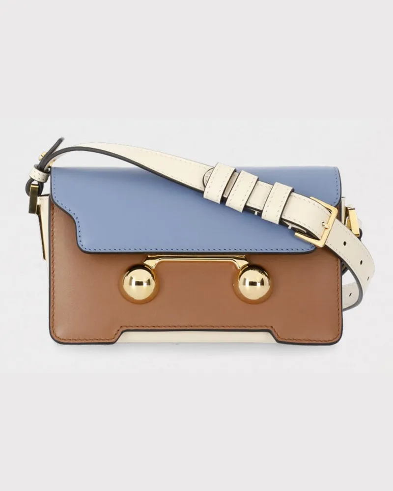 Marni Schultertasche damen Blau