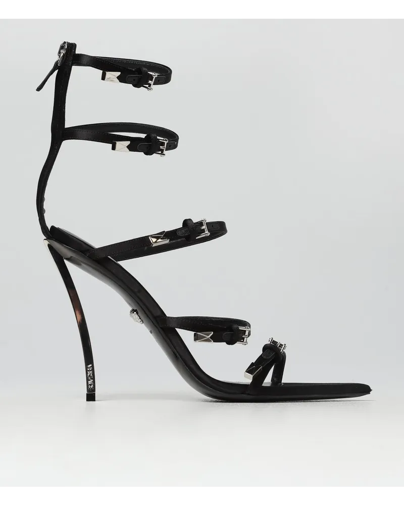 Versace Flache schuhe damen Schwarz