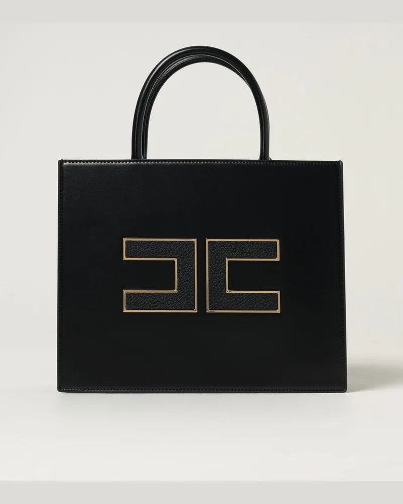 Elisabetta Franchi Schultertasche damen Schwarz
