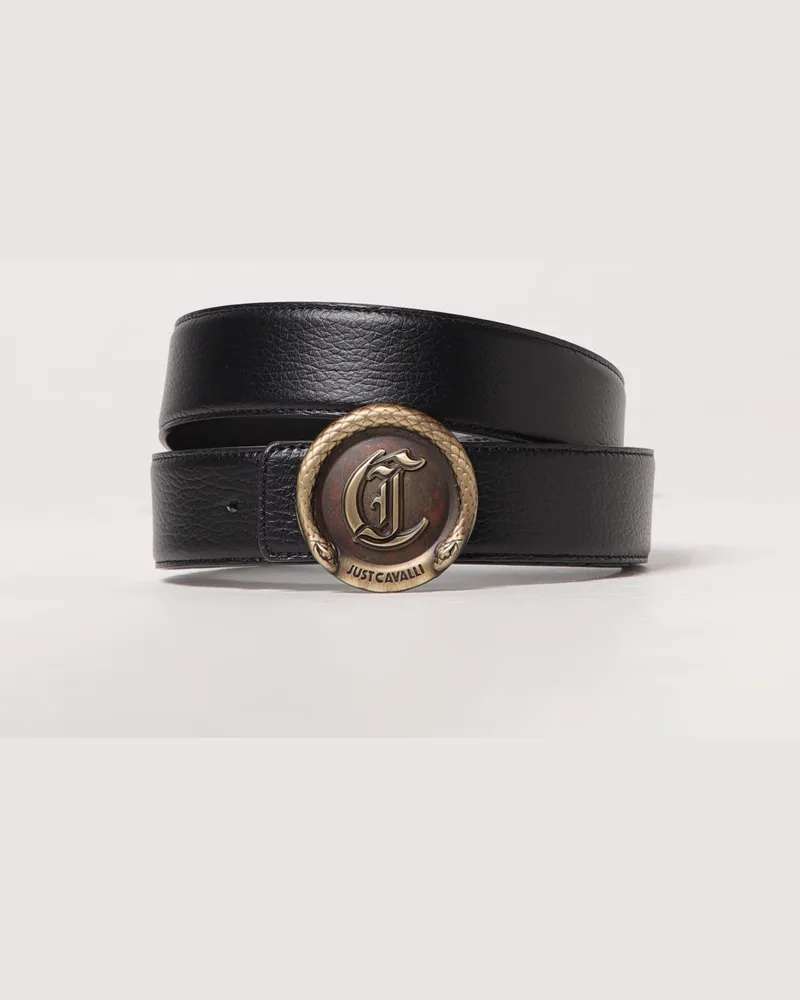 Just Cavalli Grtel herren Schwarz