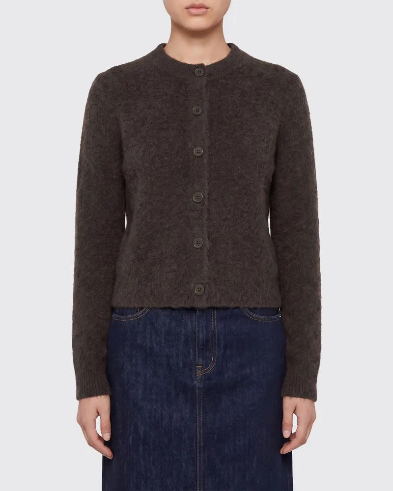 Lisa Yang Pullover damen Braun