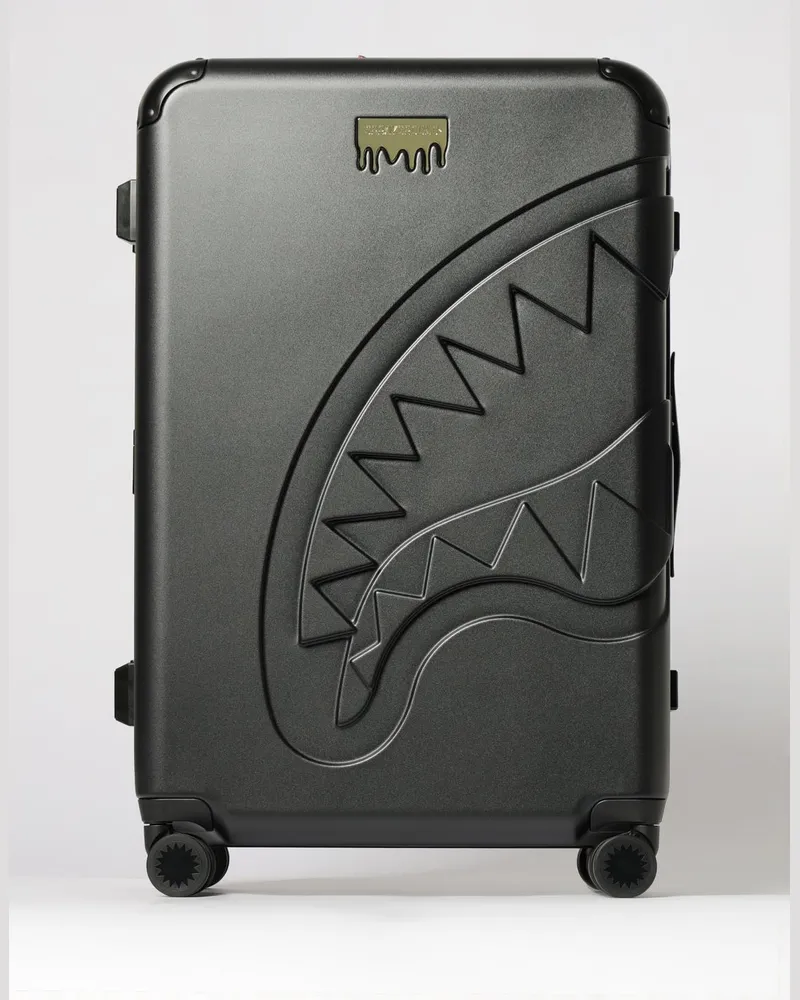 Sprayground Polycarbonat-Trolley mit geprägtem Logo Schwarz