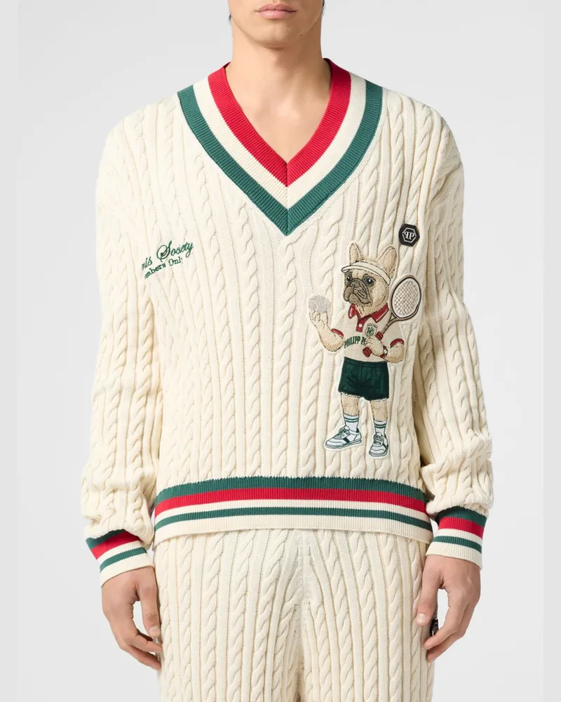 Philipp Plein Pullover herren Weiß