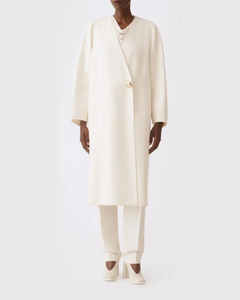 Fabiana Filippi Mantel damen Weiß