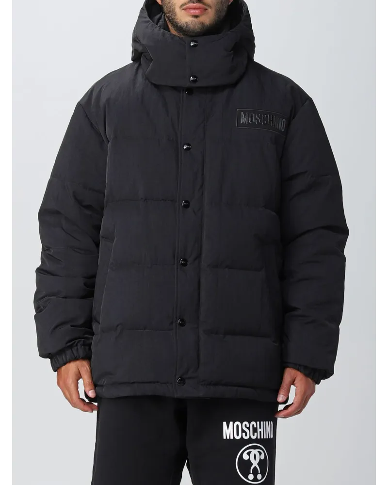 Moschino Herren Jacke Schwarz