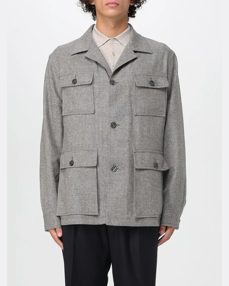 Tagliatore Jacke herren Grau