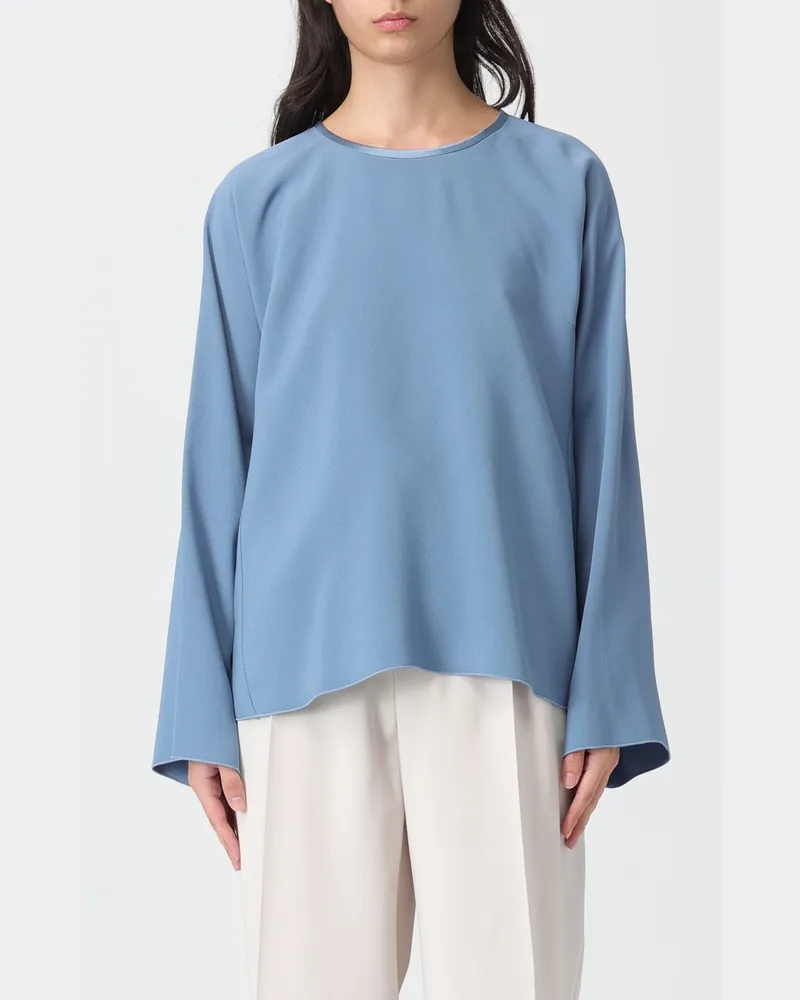 forte_forte Pullover damen Hellblau