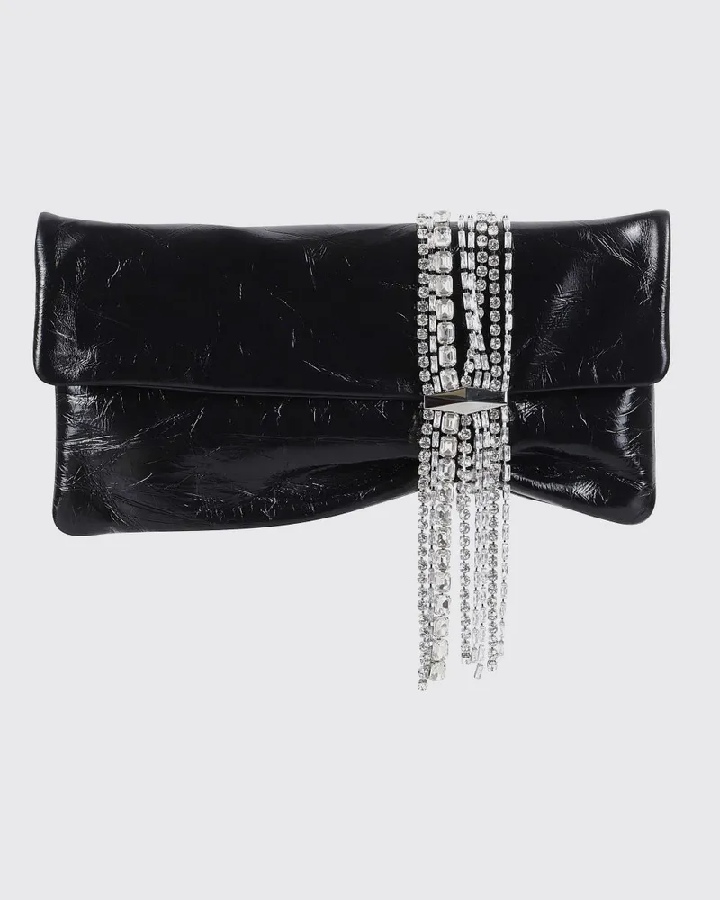 Jimmy Choo Schultertasche damen Silber