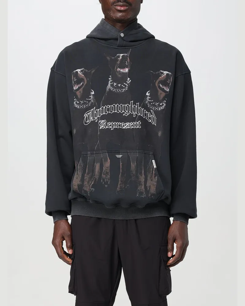 REPRESENT Sweatshirt herren Schwarz