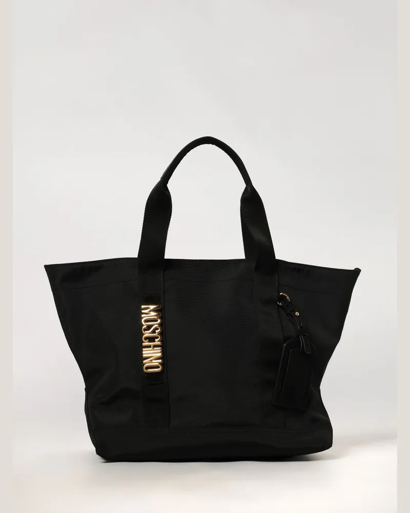 Moschino Schultertasche damen Schwarz