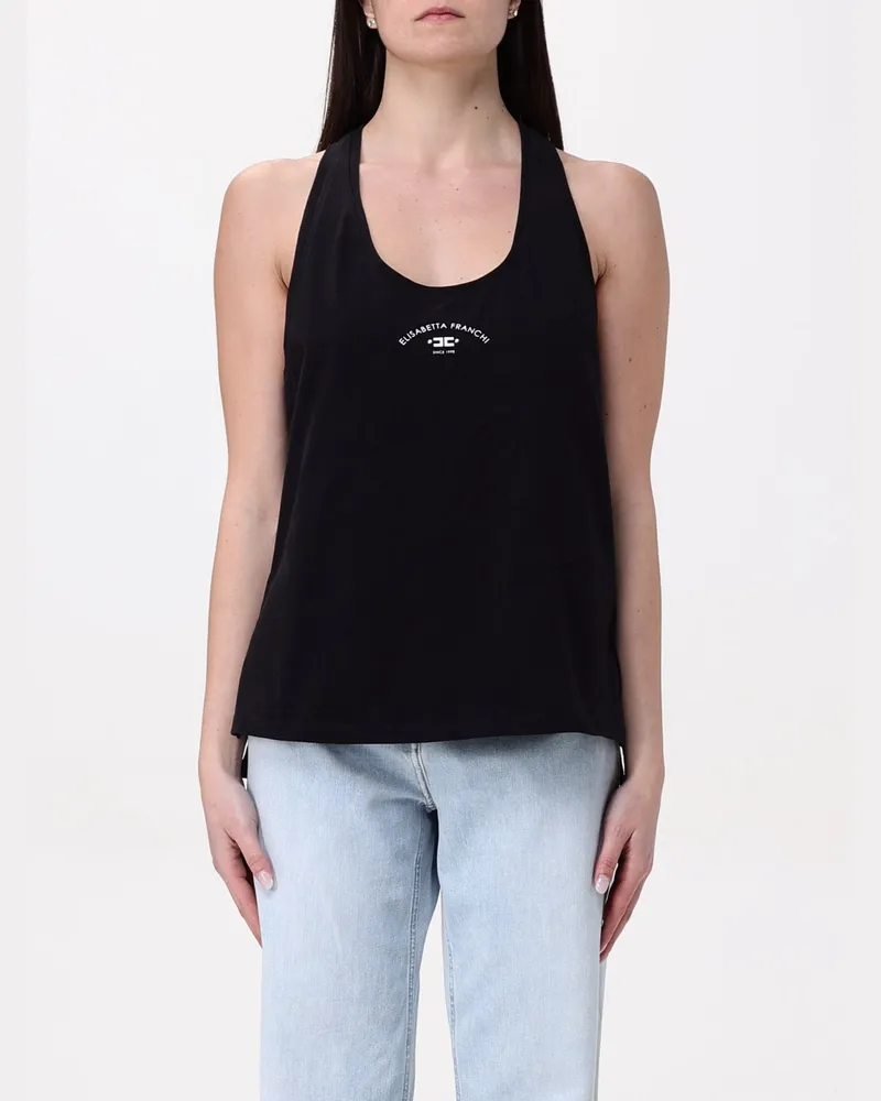 Elisabetta Franchi Top damen Schwarz