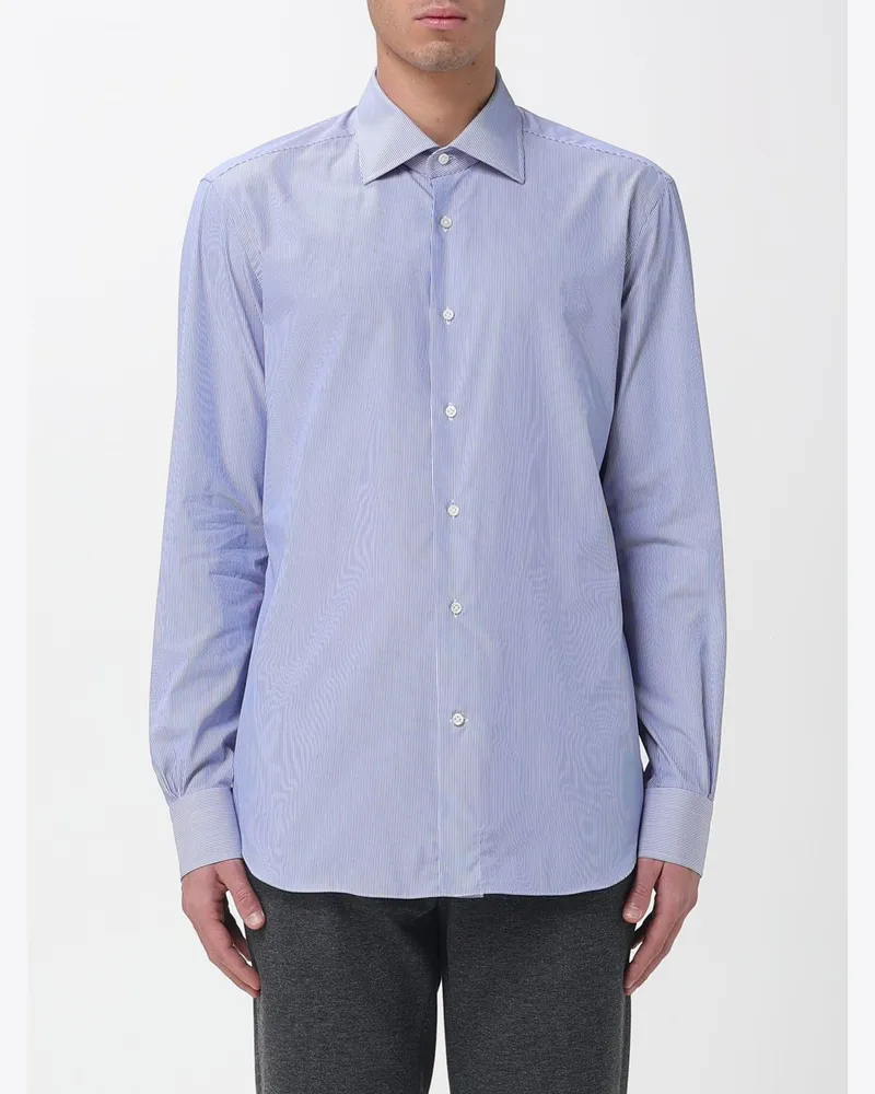 MAZZARELLI Hemd herren Gestreift