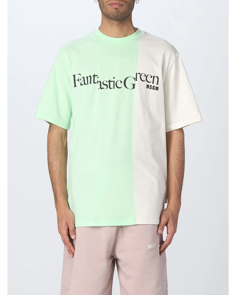 MSGM T-shirt herren Grün