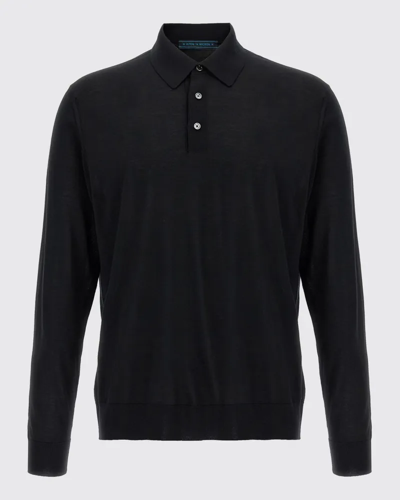 Kiton Polo herren Schwarz