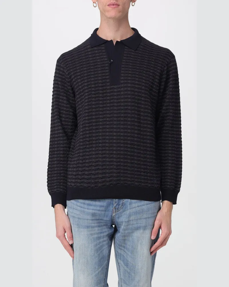 Emporio Armani Pullover herren Blau