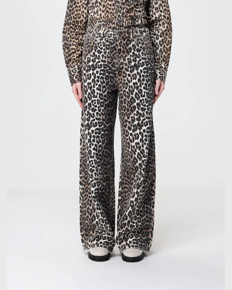 Ganni Jeans damen Braun