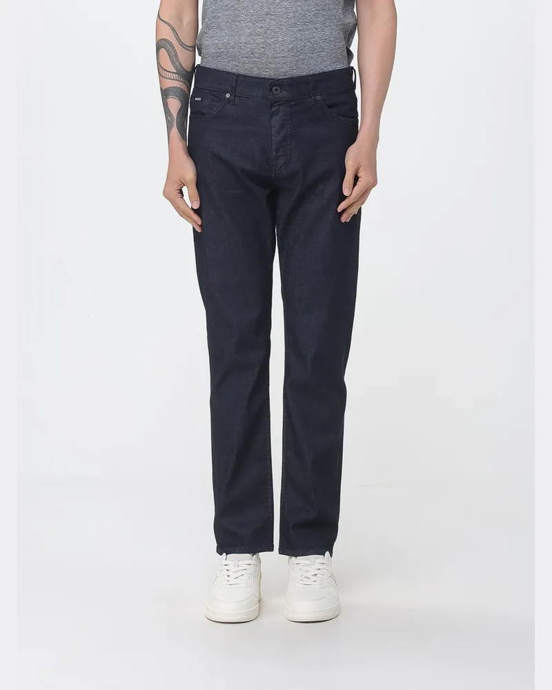 HUGO BOSS Slim Fit Jeans aus Baumwolldenim Blau