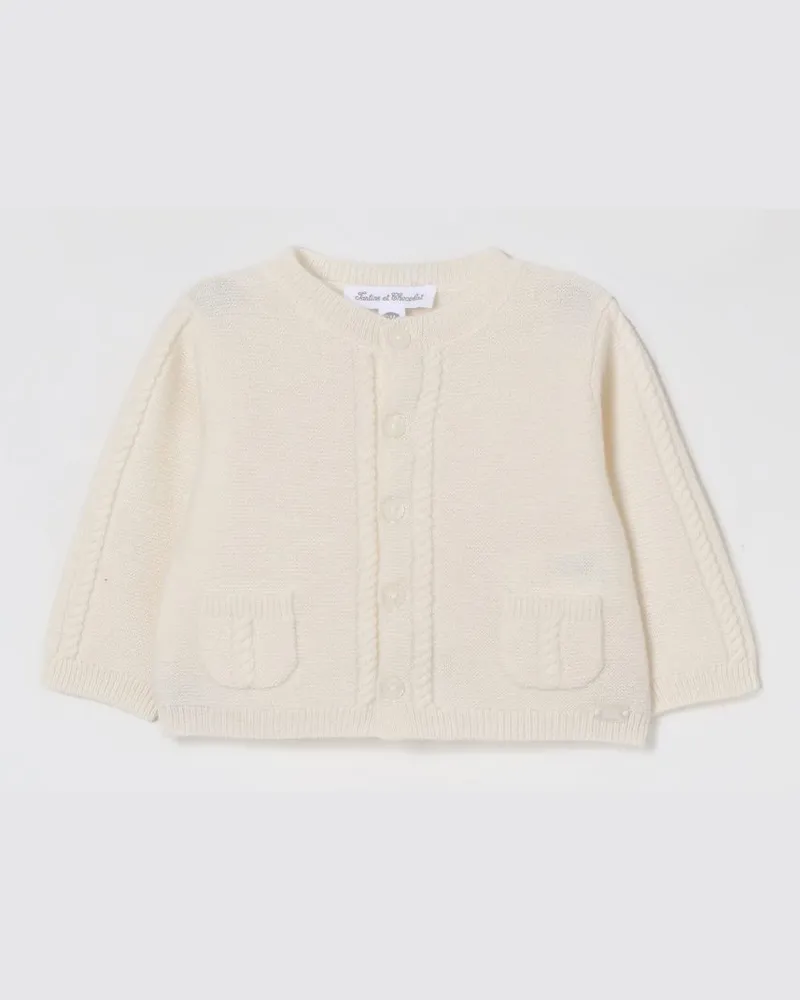Tartine et Chocolat Pullover kinder Weiß