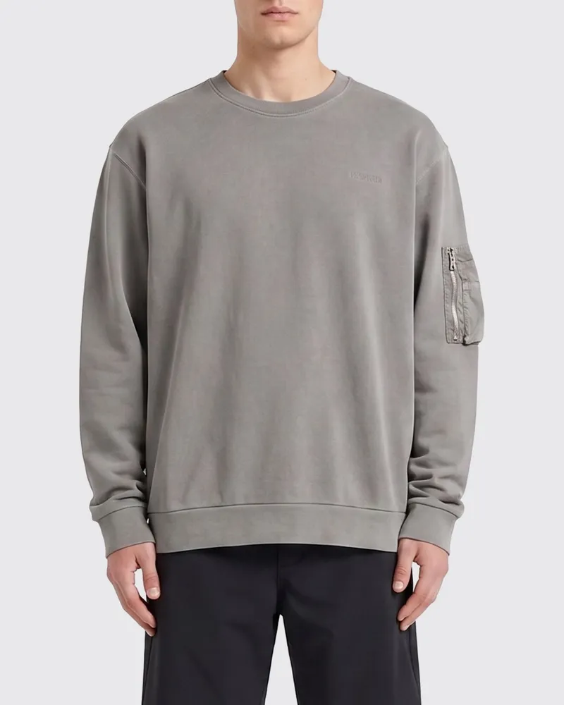 Premiata Baumwoll-Sweatshirt Grau