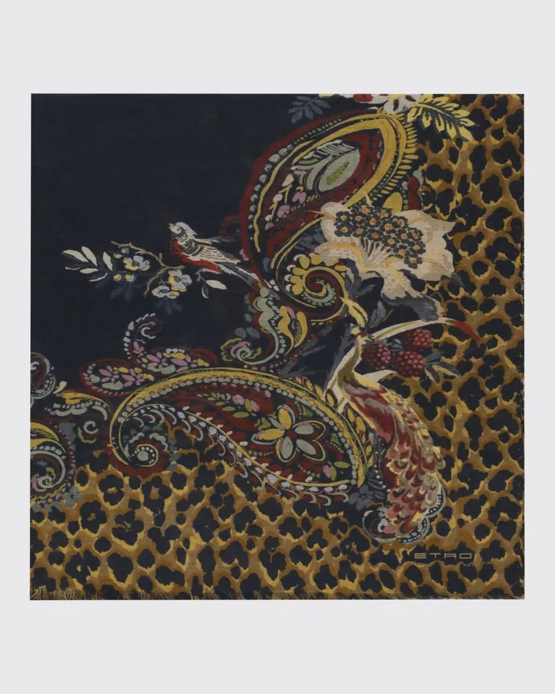 Etro Schal damen Schwarz