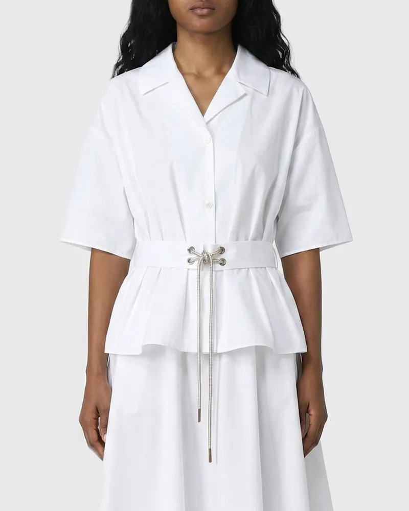 Max Mara Hemdbluse damen Weiß