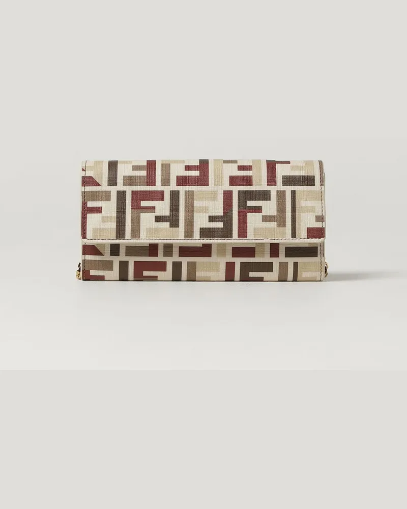 Fendi Schultertasche damen Beige