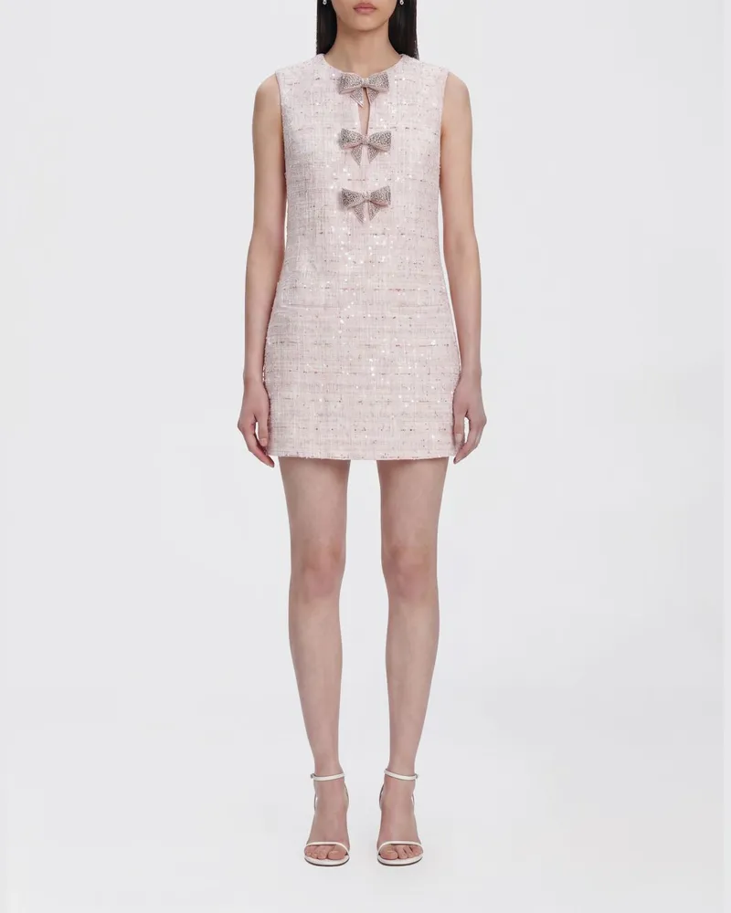 Self-Portrait Kleid damen Pink