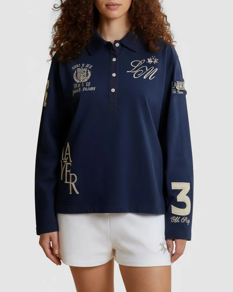 La Martina Polo damen Navy