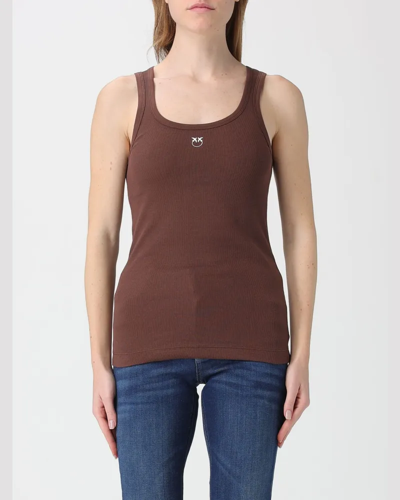 Pinko T-shirt damen Braun