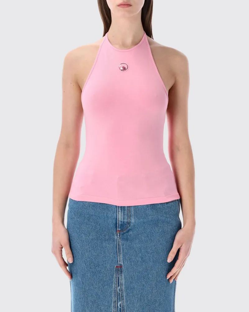 Marine Serre Top damen Pink