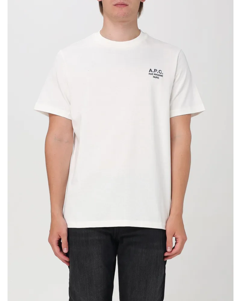 A.P.C. T-shirt herren Weiß