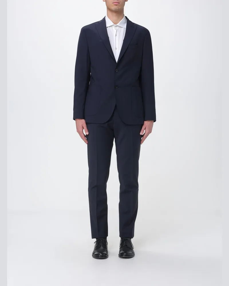 Boglioli Anzug herren Blau