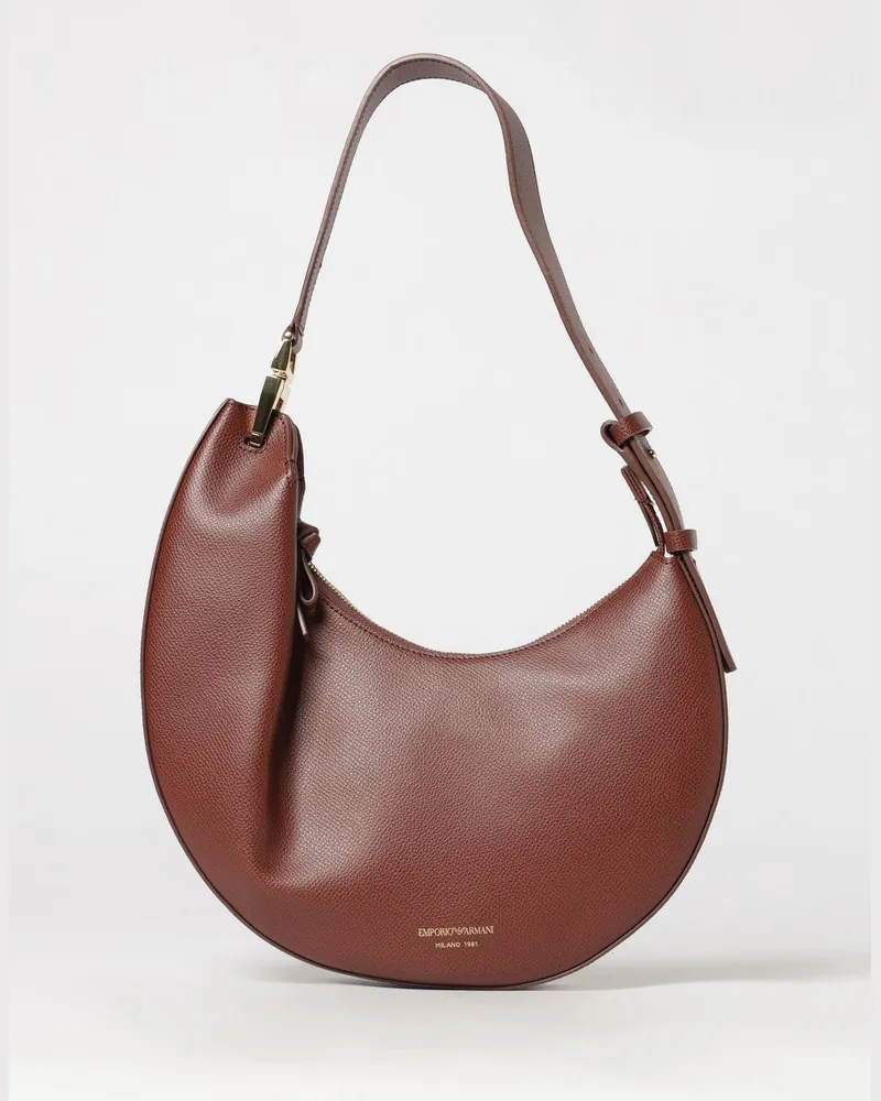 Emporio Armani Schultertasche damen Kakao