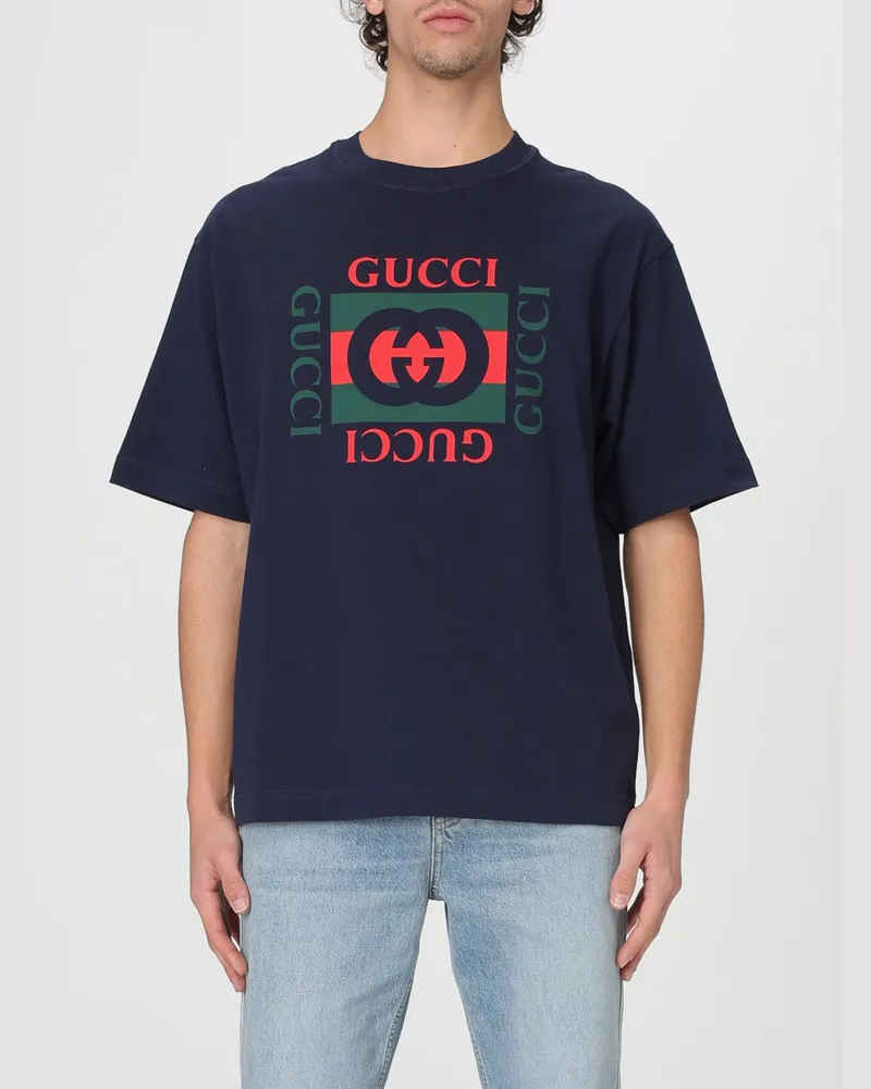 Gucci T-shirt herren Navy