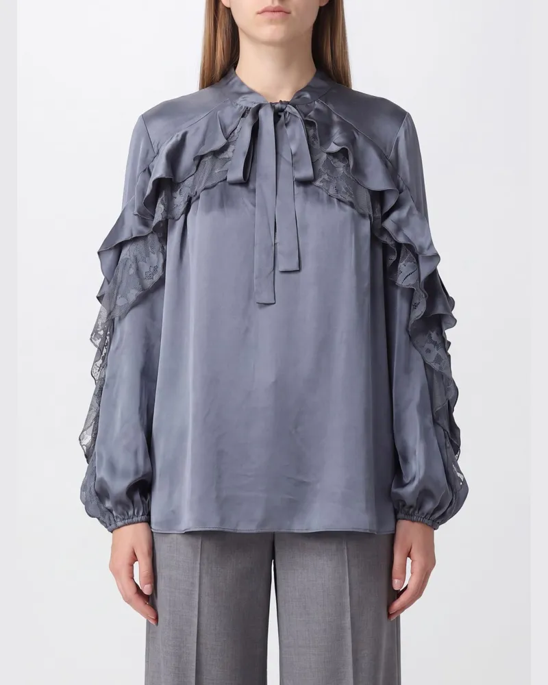 Zimmermann Hemdbluse damen Blau
