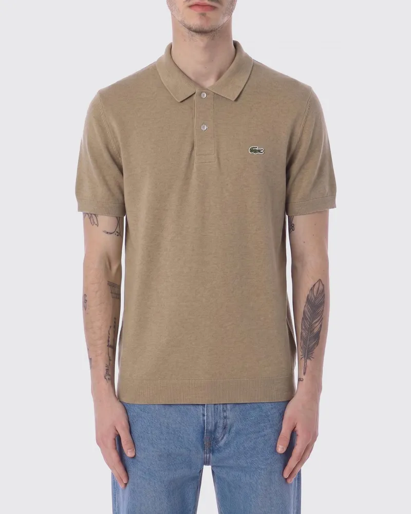 Lacoste Polo herren Beige