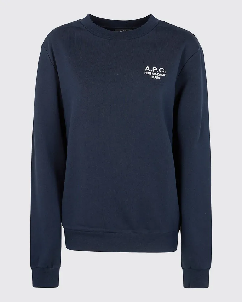 A.P.C. Sweatshirt herren Navy